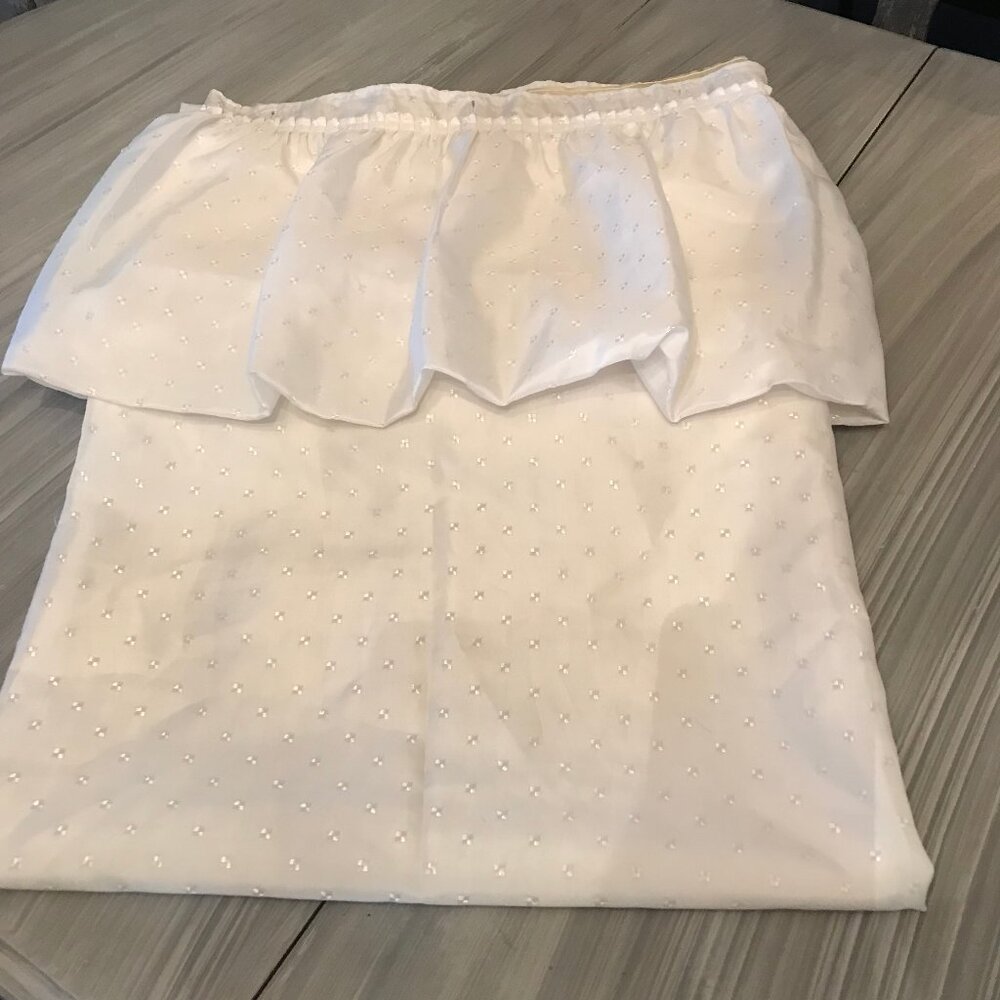 White Shower Curtain